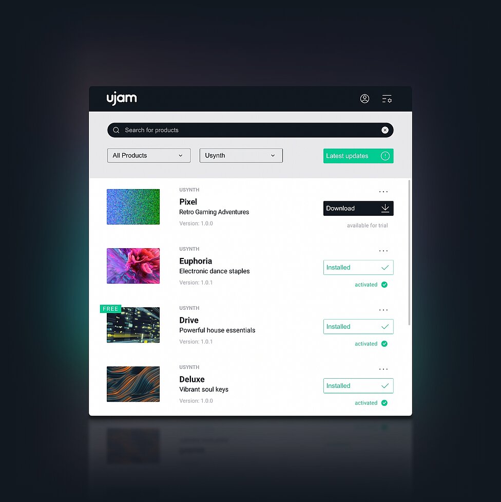 app section